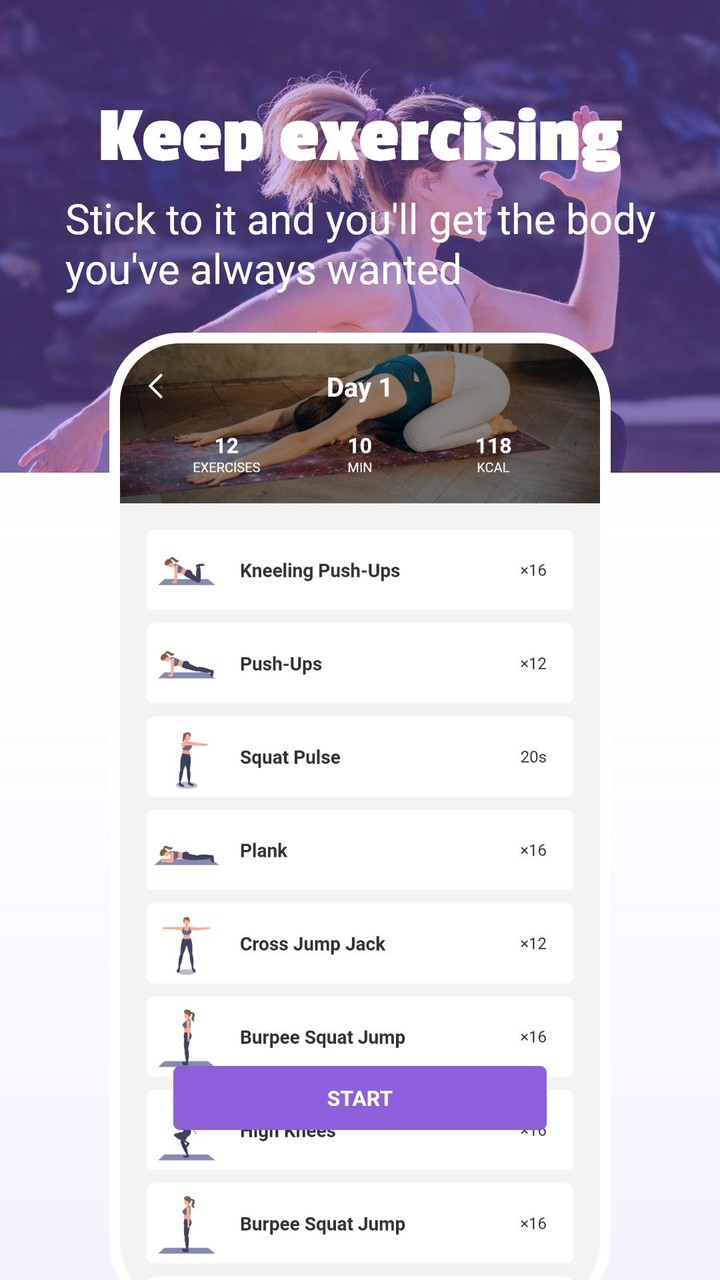 Female Home Workout screenshot image 3_Popularmodapk.com