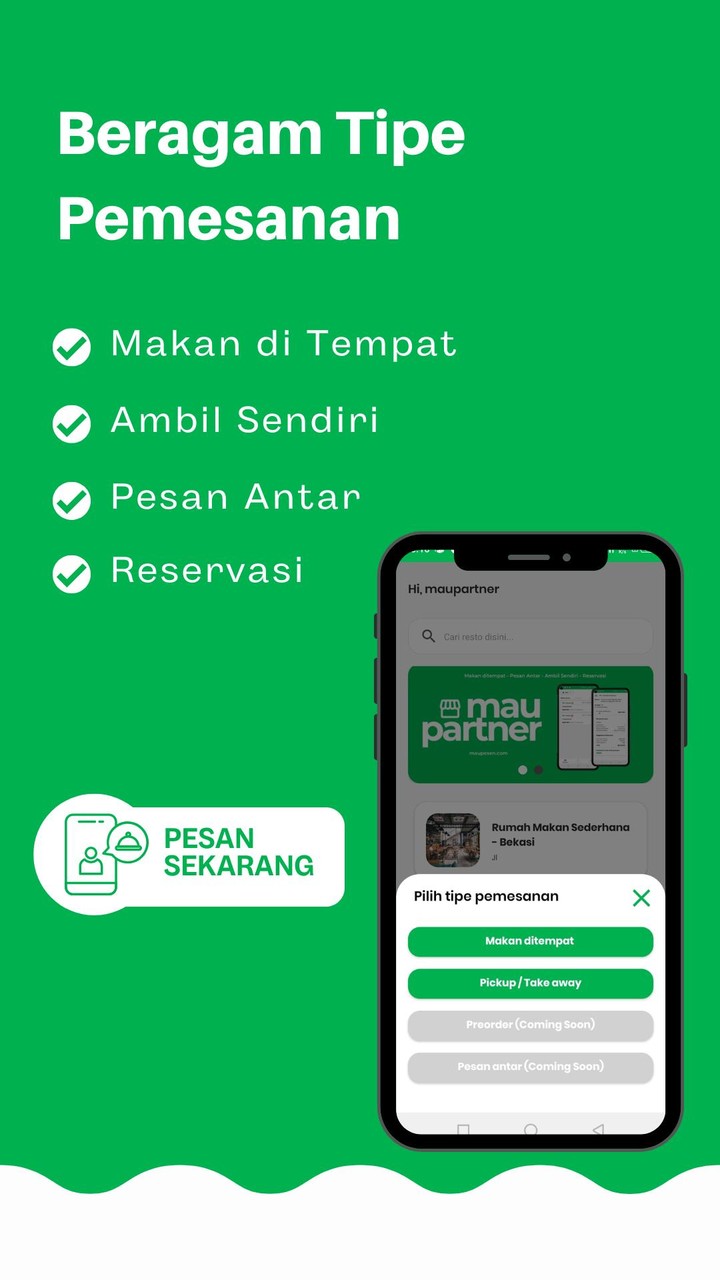 MauPesen - Pesan Makanan screenshot image 2_Popularmodapk.com
