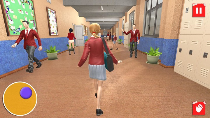 School Girl Simulator Games screenshot image 4_Popularmodapk.com