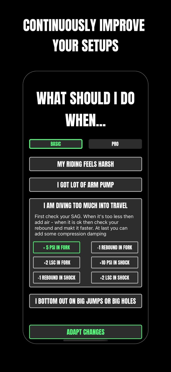 SAGLY - MTB Suspension setup screenshot image 6_Popularmodapk.com