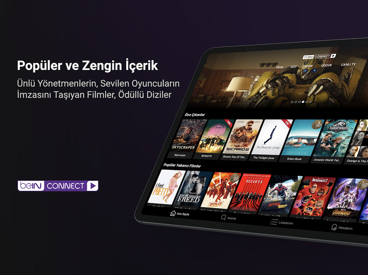 beIN CONNECT – Süper Lig, Dizi Film, canlı TV izle screenshot image 3_Popularmodapk.com