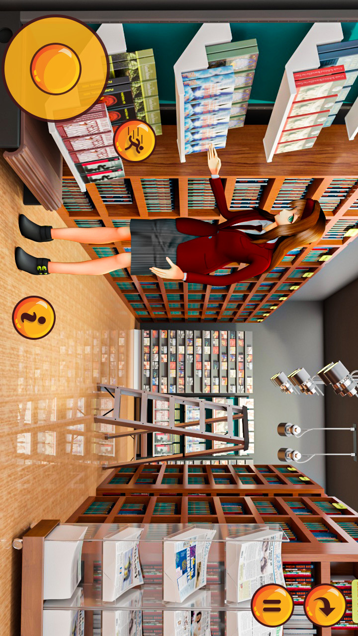 High school girls simulator(No Ads) screenshot image 2_Popularmodapk.com