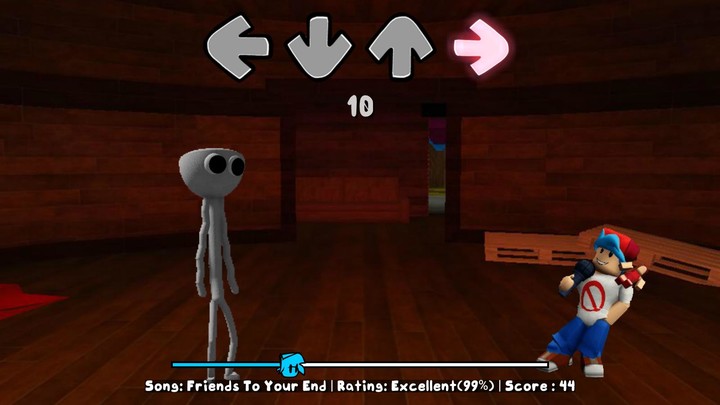 White Rainbow Friends FNF Mod screenshot image 4_Popularmodapk.com