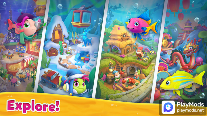 Aqua Match<span>(speed change)</span> screenshot image 5_Popularmodapk.com