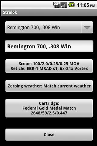 Strelok. Ballistic calculator screenshot image 9_Popularmodapk.com