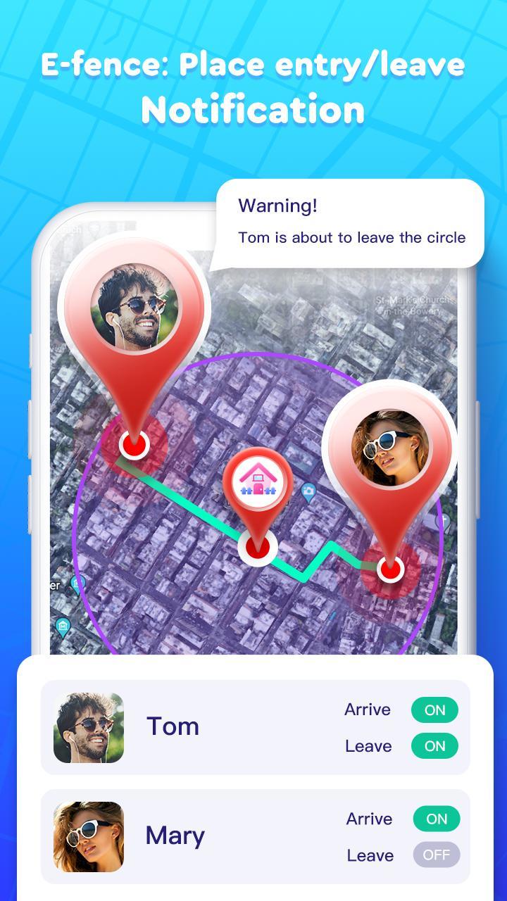Find my friends: Phone Tracker screenshot image 7_Popularmodapk.com