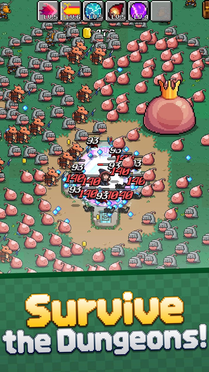 Dungeon Survivor.io screenshot image 1_Popularmodapk.com