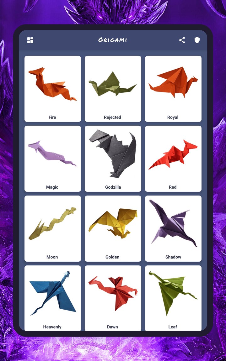 Origami dragons screenshot image 12_Popularmodapk.com