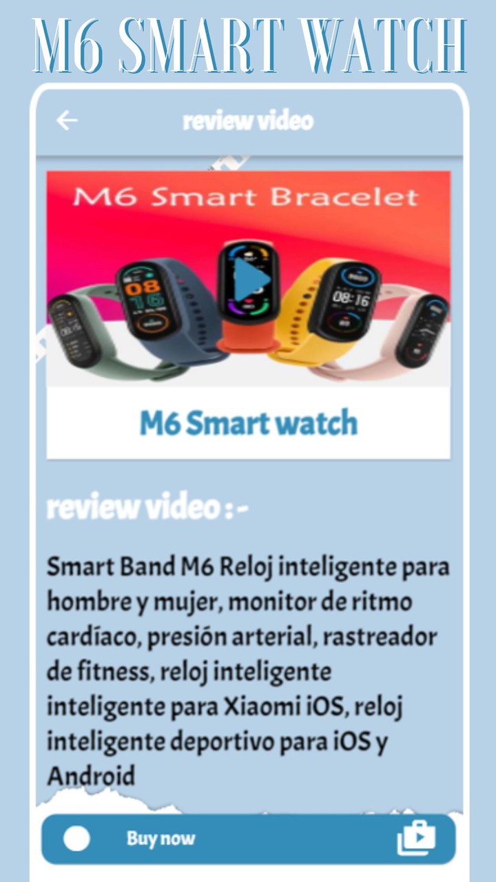 M6 Smart Watch Guide screenshot image 10_Popularmodapk.com