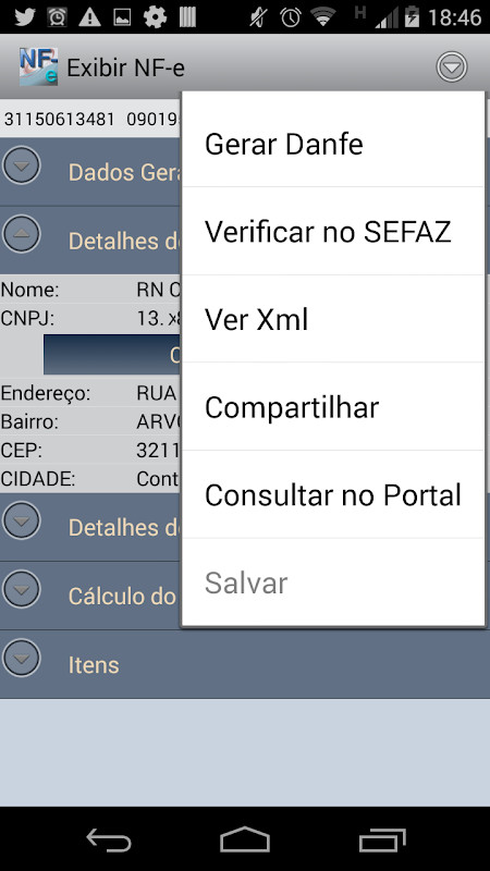 NFe Visualizador screenshot image 9_Popularmodapk.com