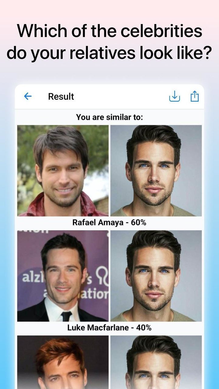 Facer – Celebrity You Look Lik screenshot image 9_Popularmodapk.com