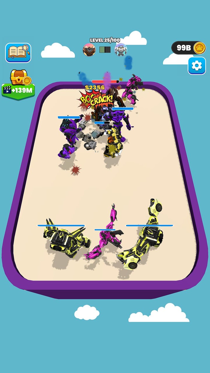 Merge Master: Robot Action Car screenshot image 5_Popularmodapk.com