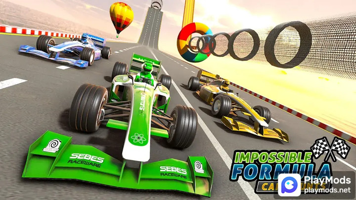 Formula Car Racing Stunts Ramp<span>(Ad-free and rewarded)</span> screenshot image 9_Popularmodapk.com