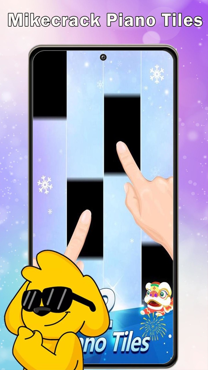 mikecrack piano tiles Game screenshot image 3_Popularmodapk.com