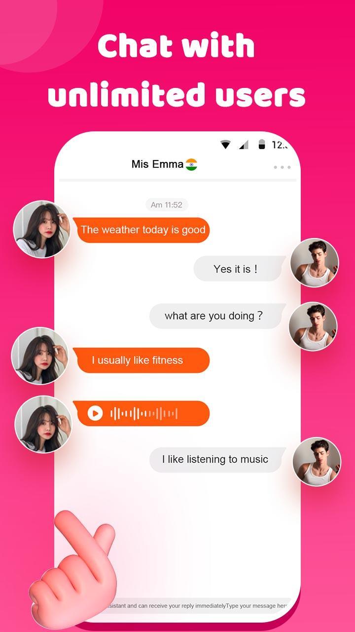 BlissU – Chat and call screenshot image 6_Popularmodapk.com