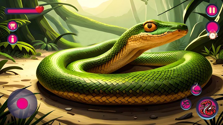 Wild Snake Anaconda Cobra Game screenshot image 5_Popularmodapk.com