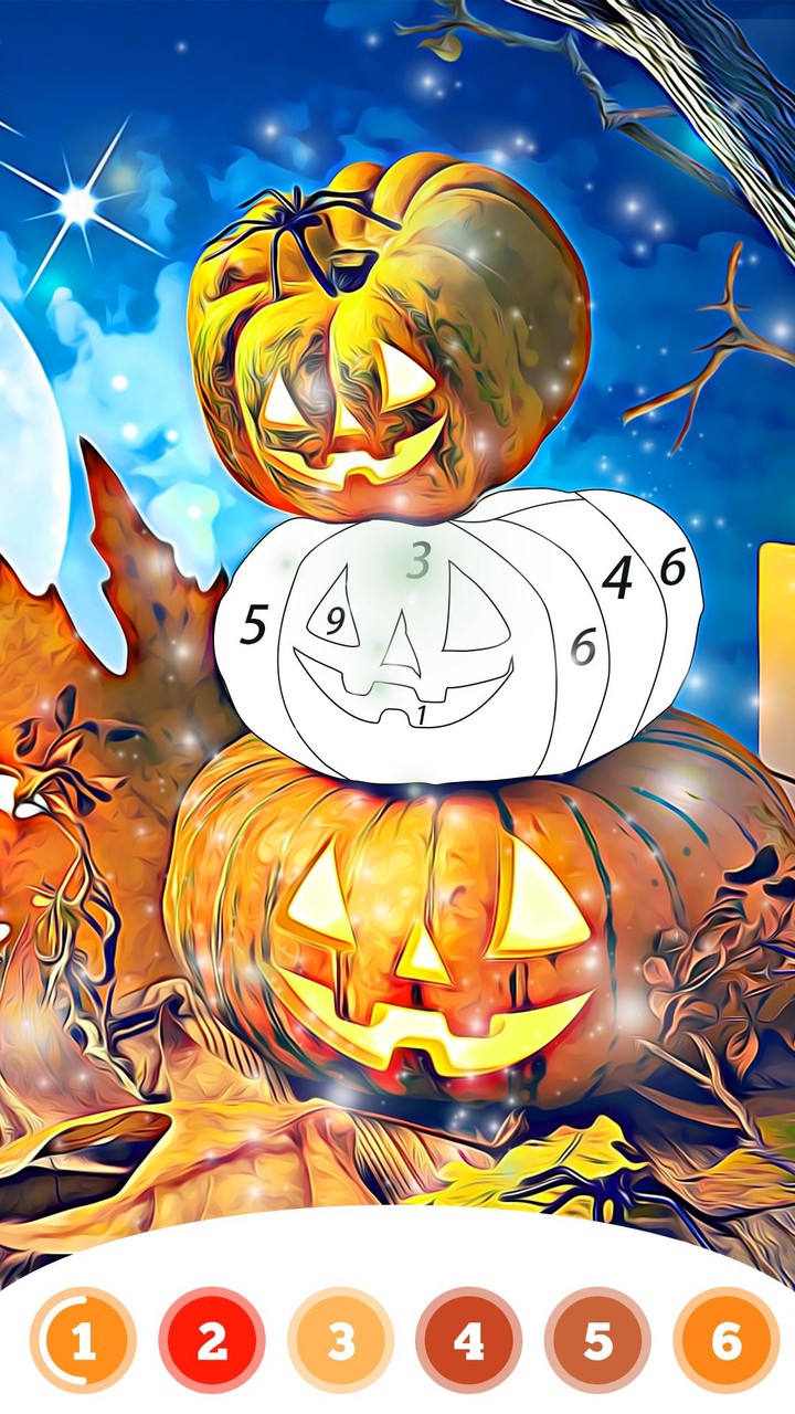 Halloween Coloring Book Game screenshot image 3_Popularmodapk.com