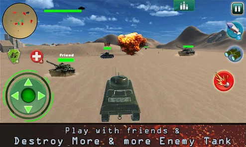 Tanks Battle: Army War Machine screenshot image 4_Popularmodapk.com