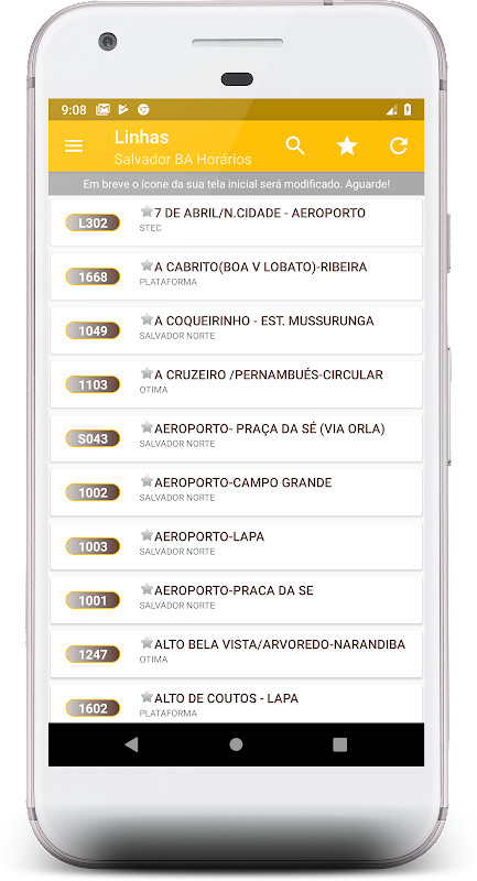 Salvador Bus - Linhas e horários offline screenshot image 11_Popularmodapk.com