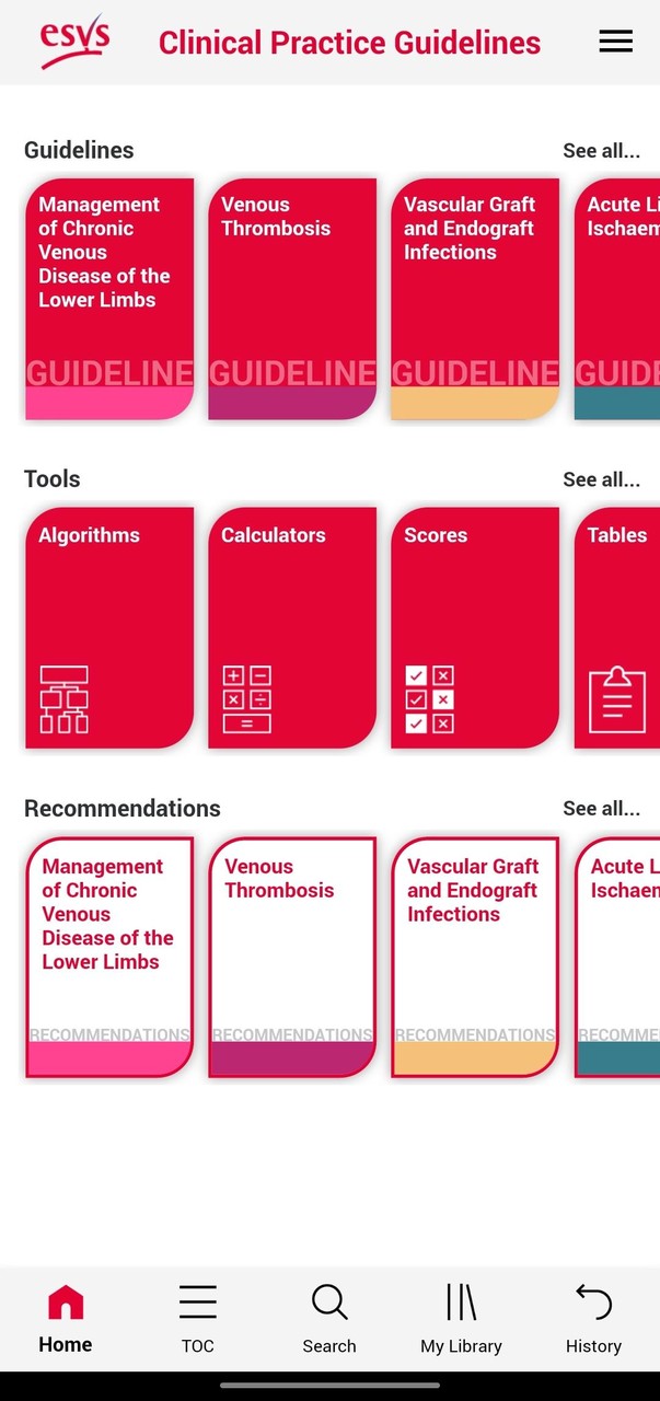 ESVS Clinical Guidelines screenshot image 1_Popularmodapk.com