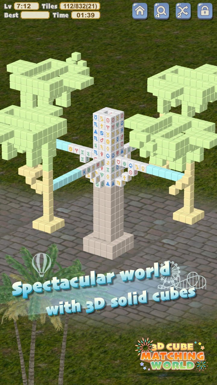 3D Cube Matching World screenshot image 7_Popularmodapk.com