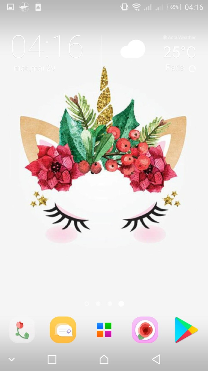 Cute Unicorn Girl Wallpapers - Kawaii backgrounds screenshot image 13_Popularmodapk.com