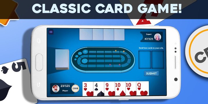 Cribbage - Offline Card Game screenshot image 1_Popularmodapk.com