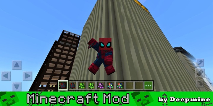 Spider-Man Minecraft Mod screenshot image 3_Popularmodapk.com