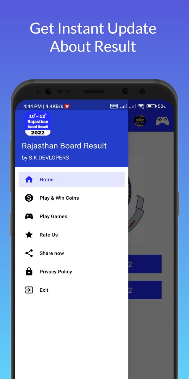 Rajasthan Board Result 2022 - screenshot image 8_Popularmodapk.com