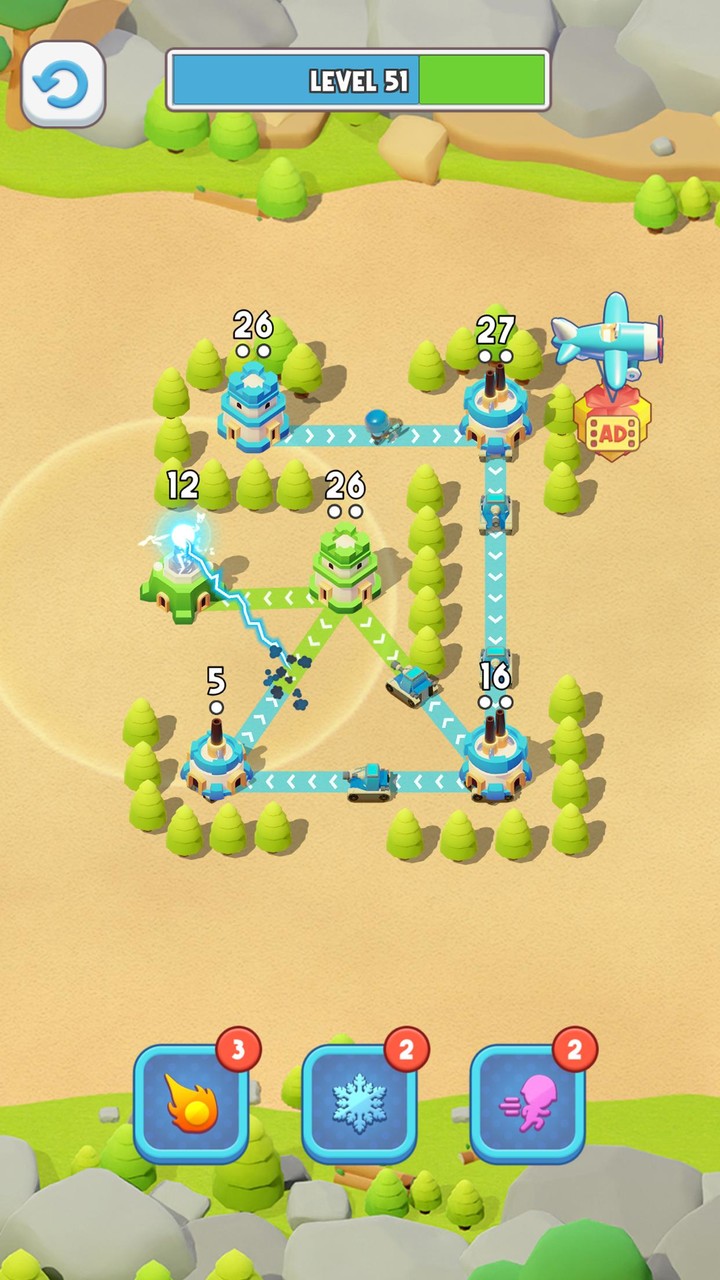 Tower War screenshot image 4_Popularmodapk.com