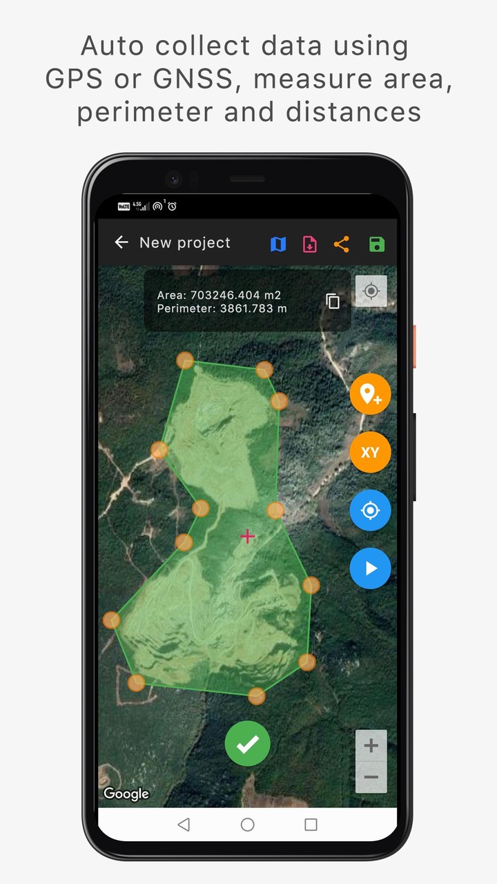 GeoSpot - Field Area Measure screenshot image 3_Popularmodapk.com