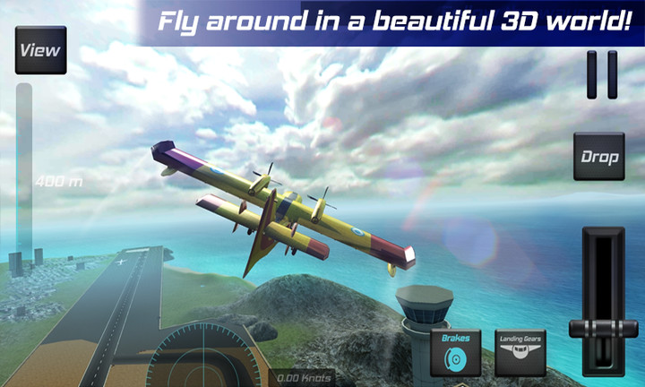 Real Pilot Flight Simulator 3D<span>(Unlimited money)</span> screenshot image 1_Popularmodapk.com