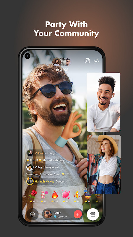 Tango-Live Stream & Video Chat screenshot image 3_Popularmodapk.com