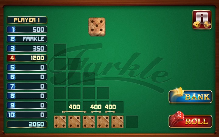 Farkle Dice Game screenshot image 3_Popularmodapk.com