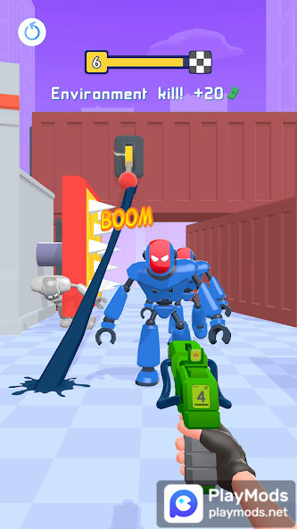Tear Them All: Robot fighting<span>(No Ads)</span> screenshot image 3_Popularmodapk.com