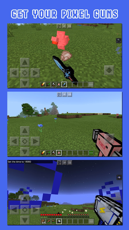 Gun Mod for Minecraft PE 2021 screenshot image 2_Popularmodapk.com
