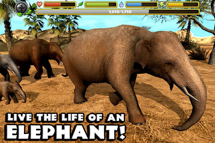 Elephant Simulator<span>(Unlimited money)</span> screenshot image 1_Popularmodapk.com