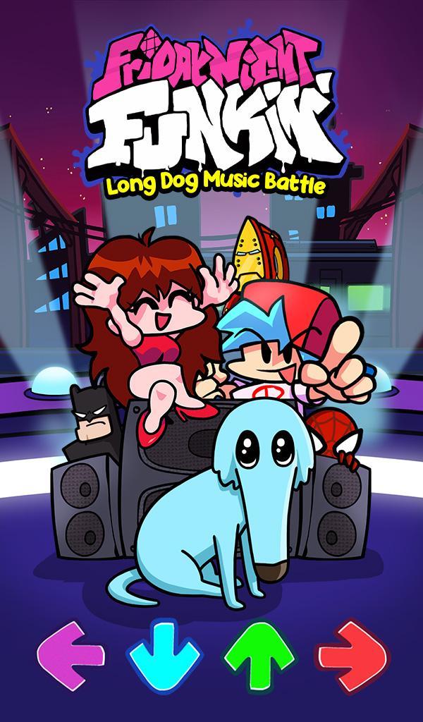 FNF vs Long Dog Music Battle screenshot image 1_Popularmodapk.com