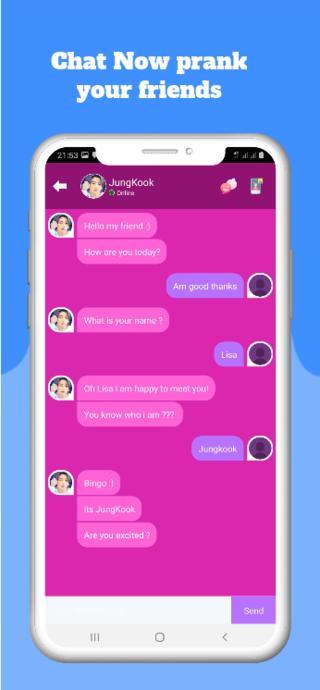 BTS Jimin Call and Chat screenshot image 3_Popularmodapk.com