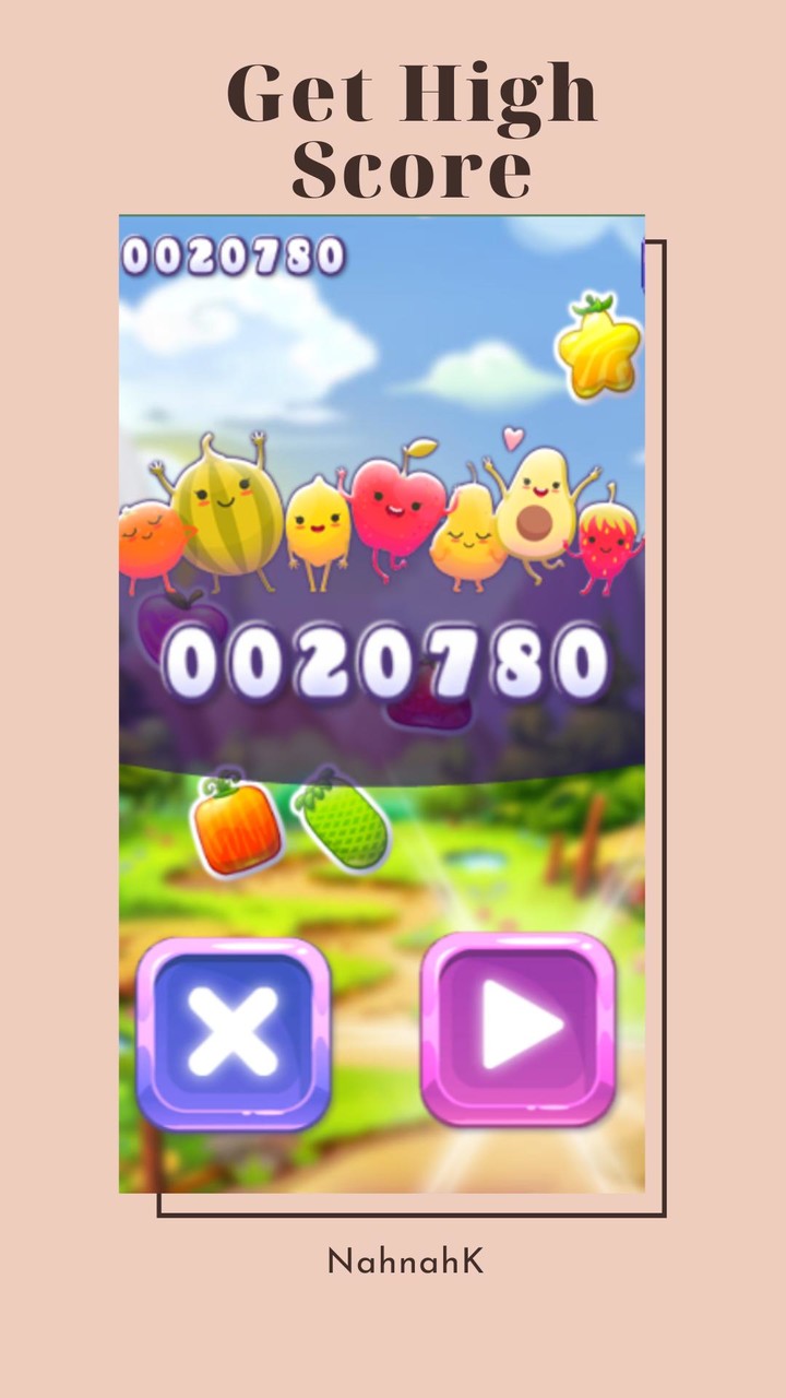 FRUIT CRUSH FRENZY screenshot image 2_Popularmodapk.com