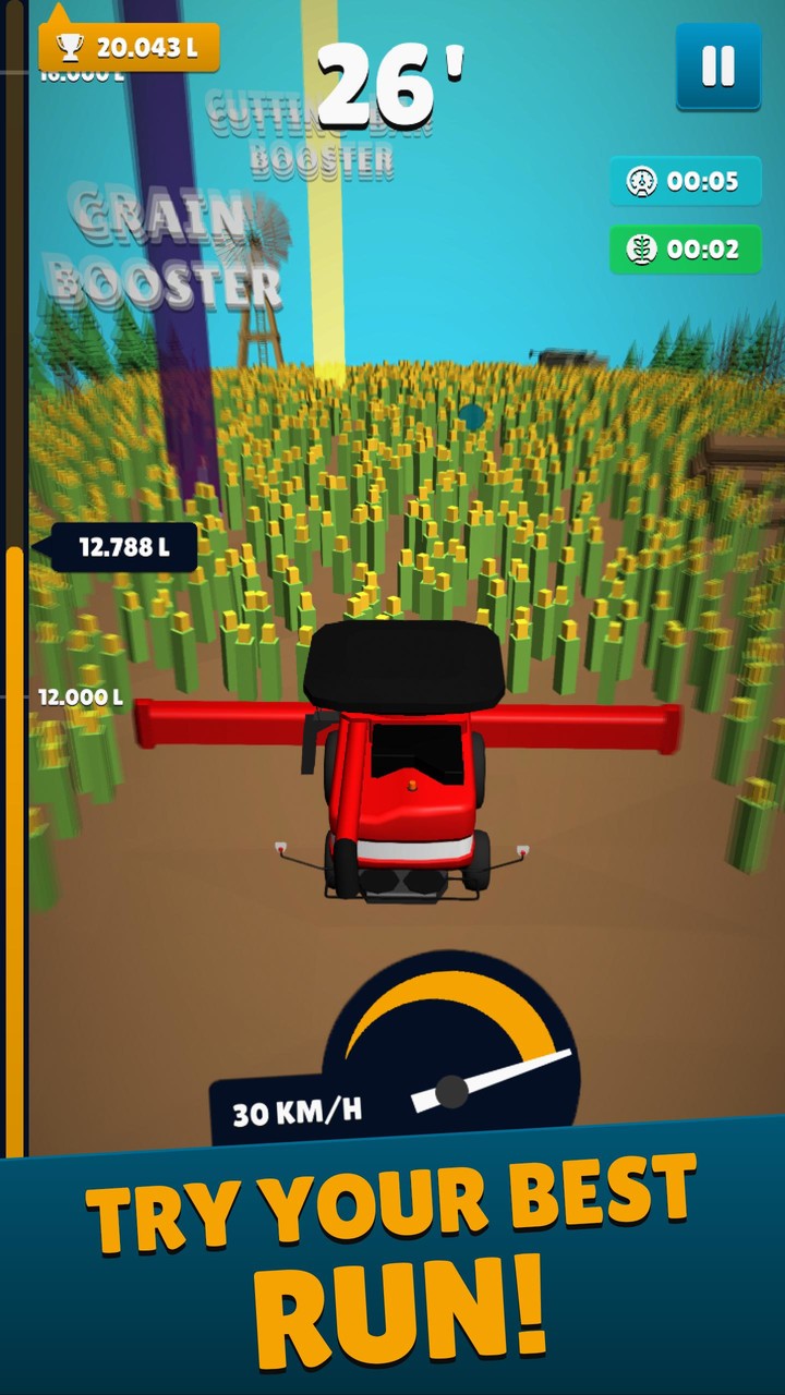 Harvest Run! - 3D Farm Race screenshot image 1_Popularmodapk.com