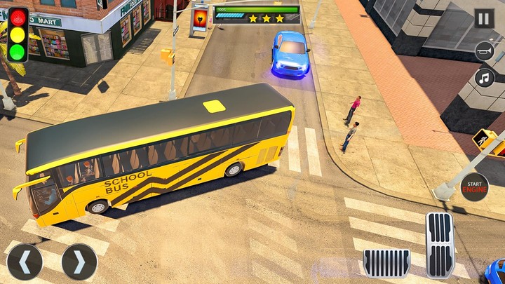 School Bus: 3D Driving Sim screenshot image 3_Popularmodapk.com
