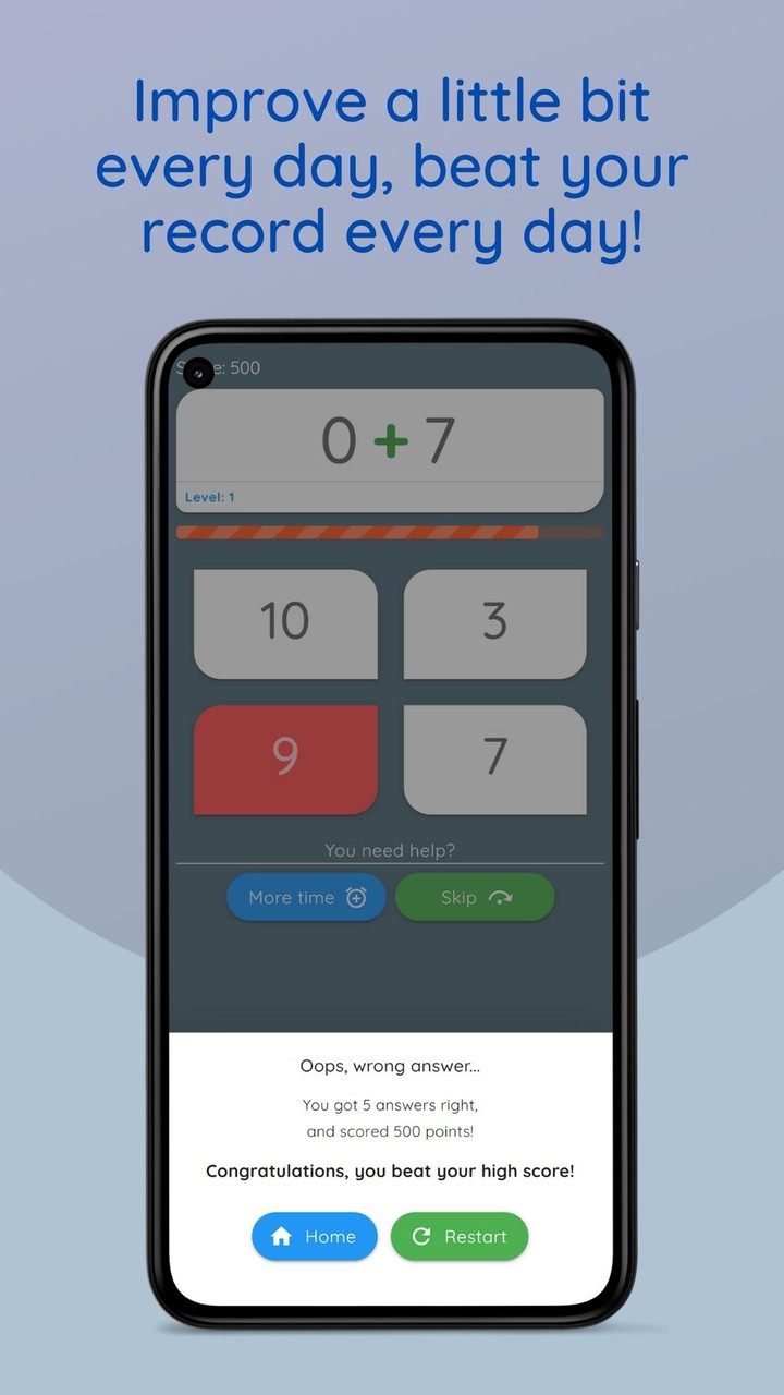 Power Math Game screenshot image 3_Popularmodapk.com