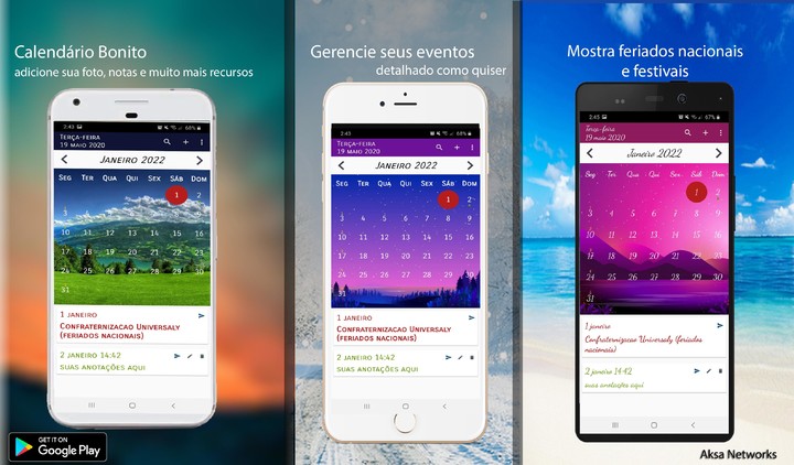 Calendário Brasileiro screenshot image 3_Popularmodapk.com