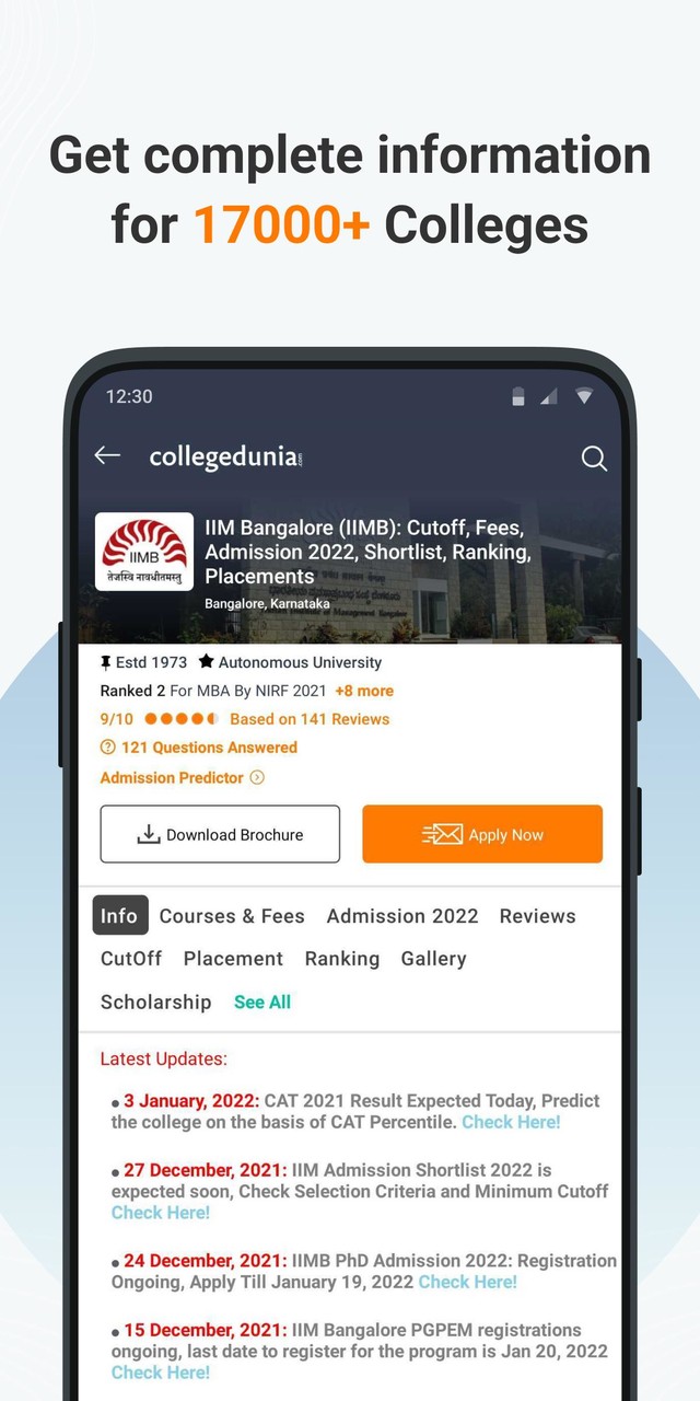 Collegedunia - College Search screenshot image 3_Popularmodapk.com