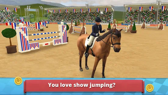 Horse World  Show Jumping(Unlock all horses) screenshot image 1_Popularmodapk.com