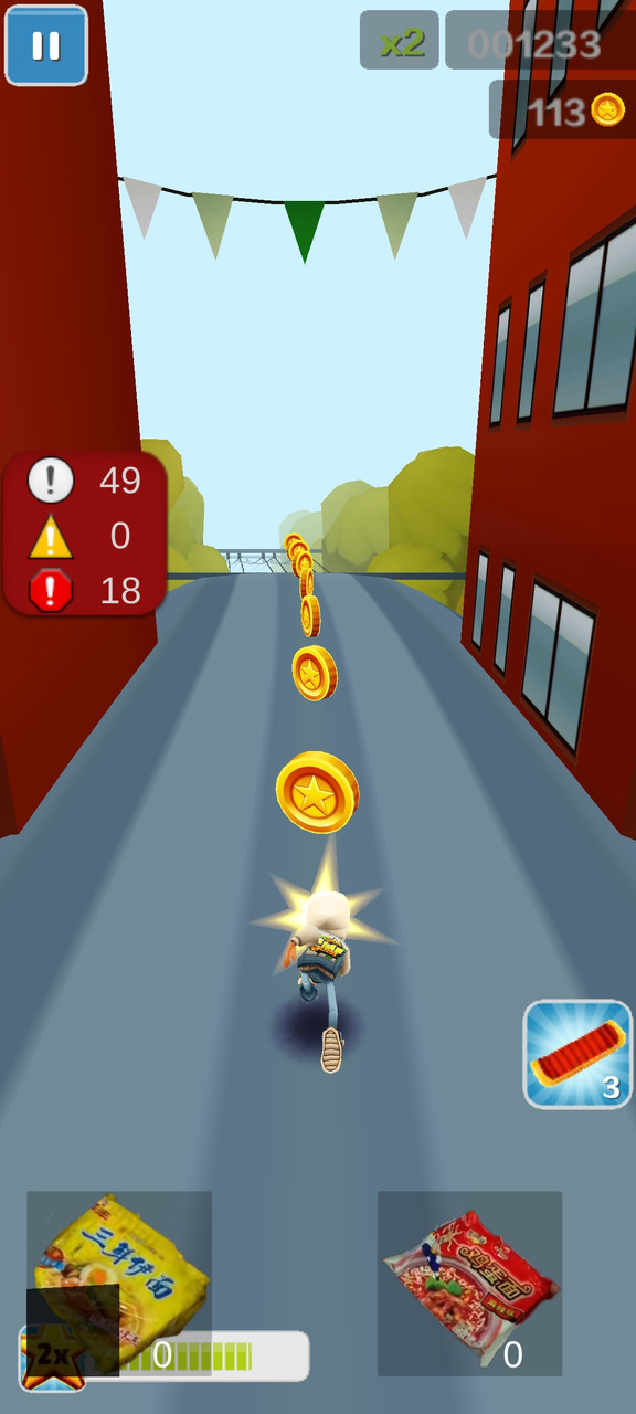 愣子跑酷 screenshot image 1_Popularmodapk.com