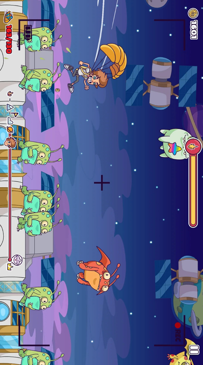 跳伞冒险(lots of gold coins) screenshot image 1_Popularmodapk.com