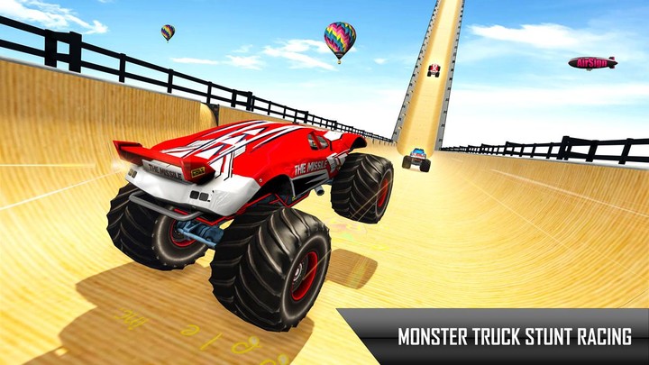 Police Monster Truck Stunt Car screenshot image 1_Popularmodapk.com