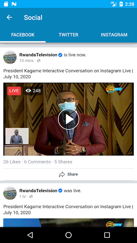 RWANDA TV - CHROMECAST screenshot image 1_Popularmodapk.com